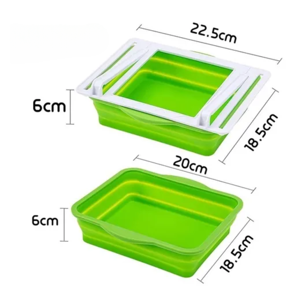 Organizador Nevera Silicona Plegable Vd